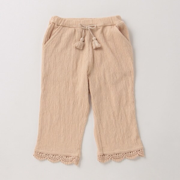 楊柳カットリラックスパンツ