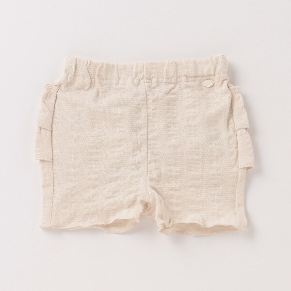 バックフリル1分丈パンツ