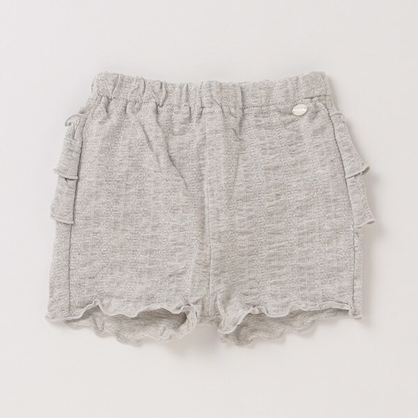 バックフリル1分丈パンツ