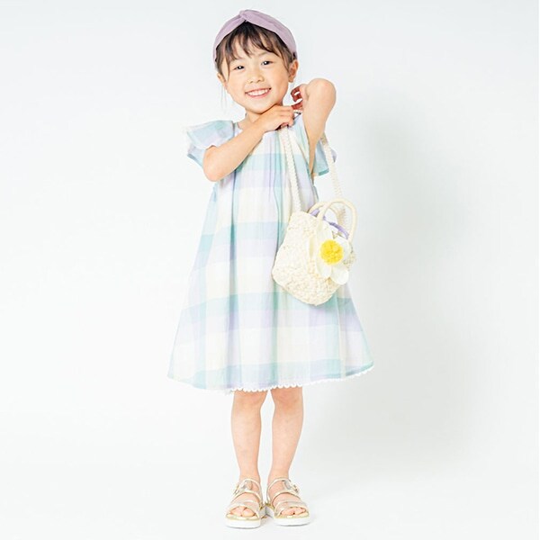 マドラスチェックワンピース