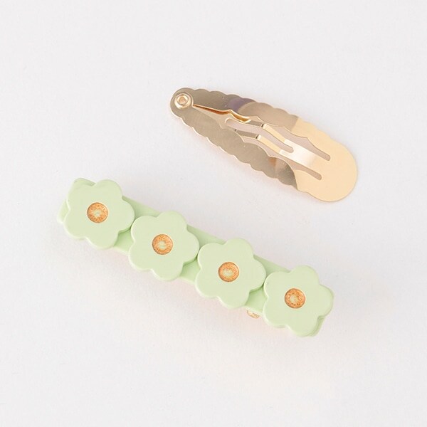 お花・ヘアクリップセット