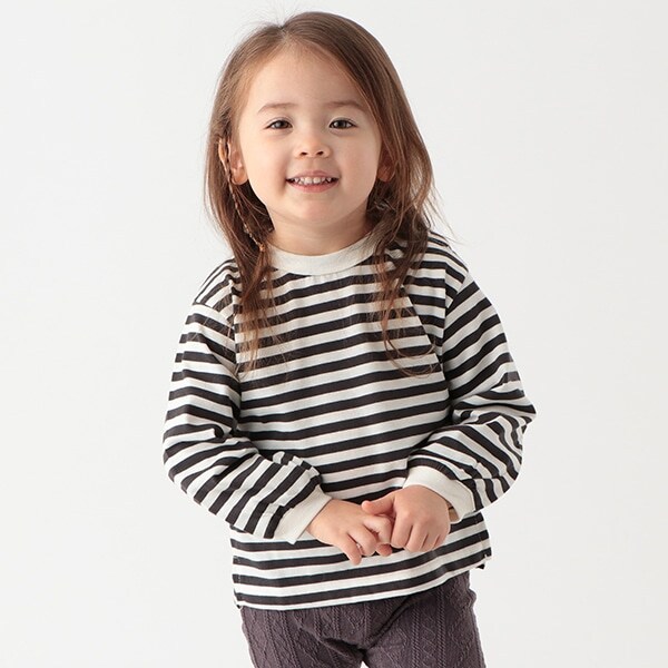 袖リブアソート長T