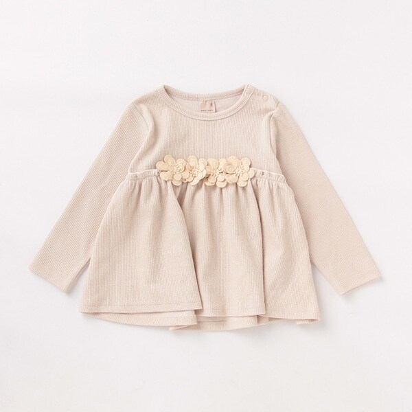 【リンク】花レースカットチュニック(キッズサイズ)