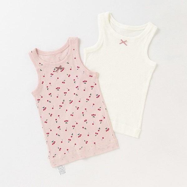 【オーガニック】2Pノースリーブ肌着