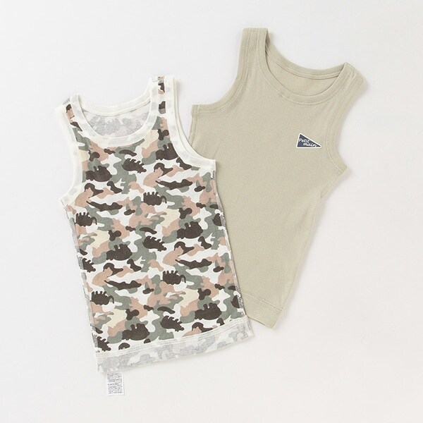 【オーガニック】2Pノースリーブ肌着