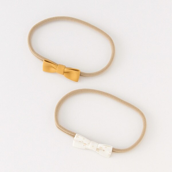 ミニリボンヘアバンド2P