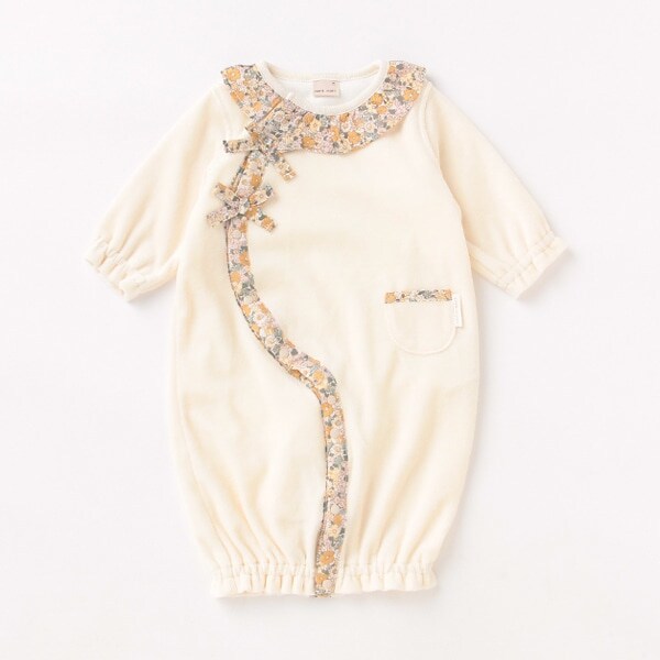 【抗菌防臭】肌着つきベロア2WAYオール