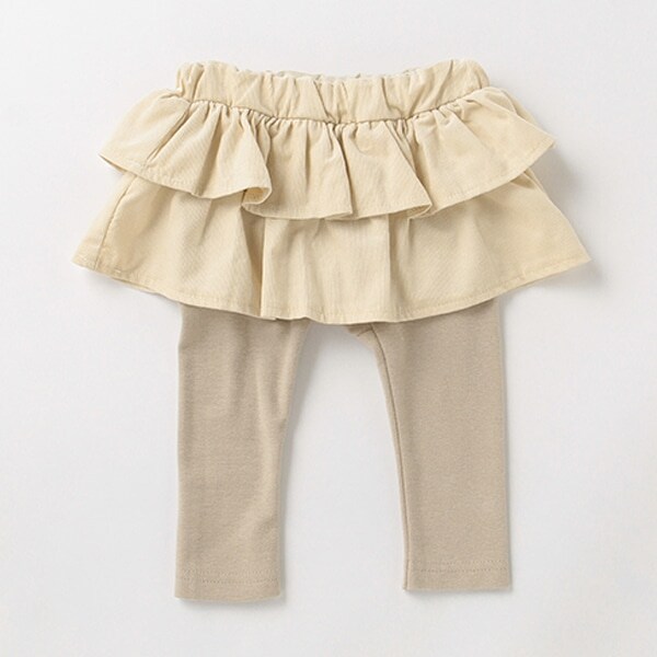 【抗菌防臭】レギつきティアードスカート