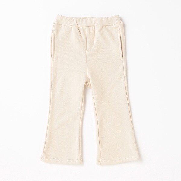 【裏起毛】フレアーストレッチパンツ