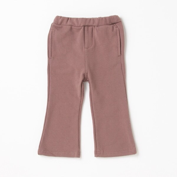 【裏起毛】フレアーストレッチパンツ