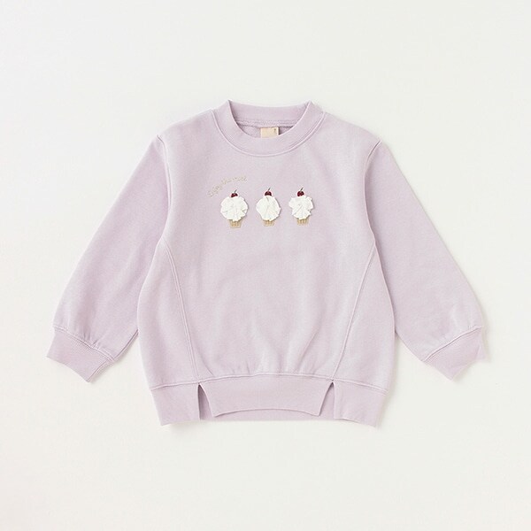 WEB限定色あり【吸湿発熱】スウィーツトレーナー