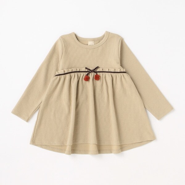 リボンポンポンチュニック