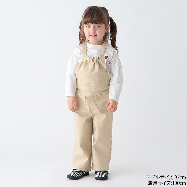 【リンク】ワイドサロペット(キッズサイズ)