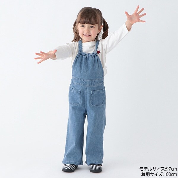 【リンク】ワイドサロペット(キッズサイズ)