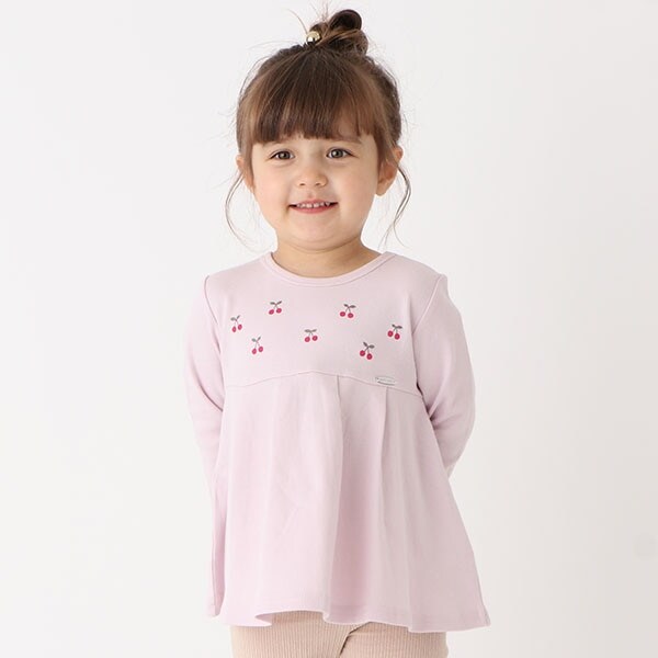 【オーガビッツ】チェリープリント長袖T