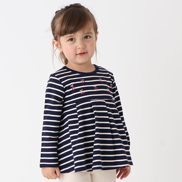 【オーガビッツ】チェリープリント長袖T