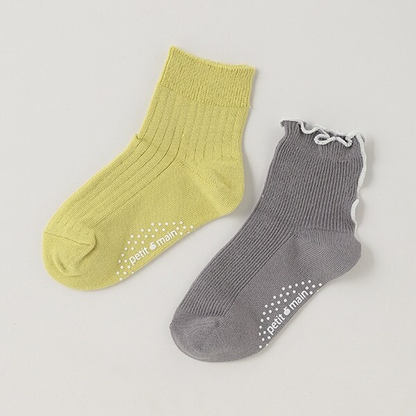 メロウリブ2Pアンクルソックス