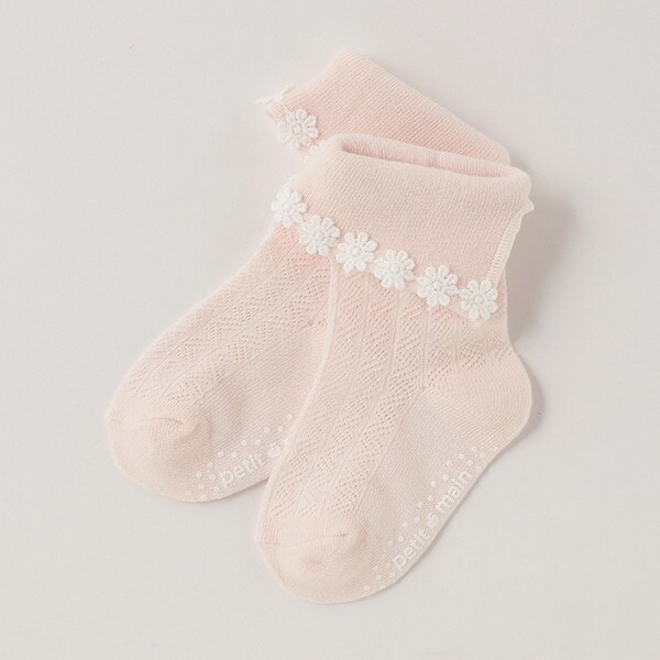 花レースソックス