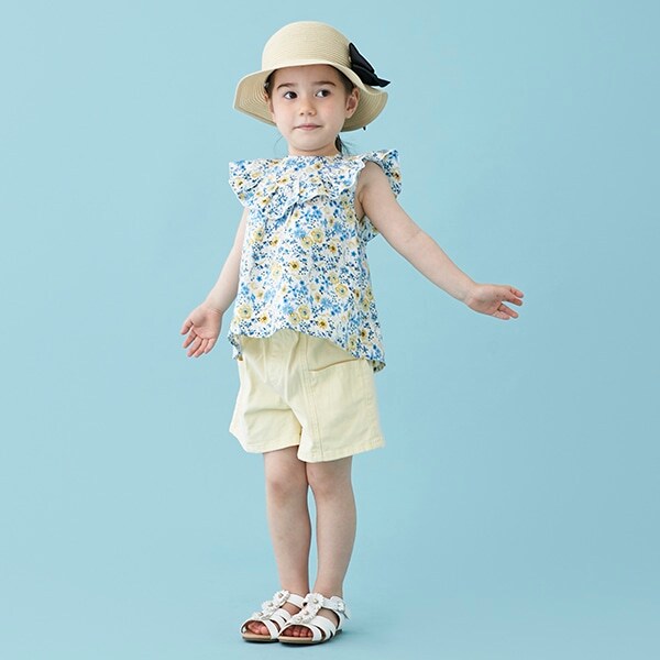 【涼感/リンク】猫ポケットショートパンツ