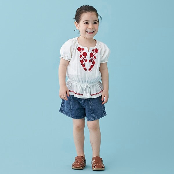 【涼感/リンク】猫ポケットショートパンツ