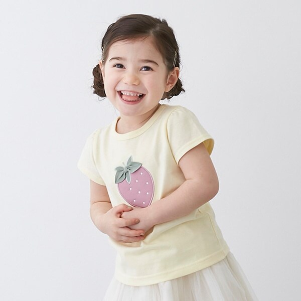 いちごモチーフTシャツ