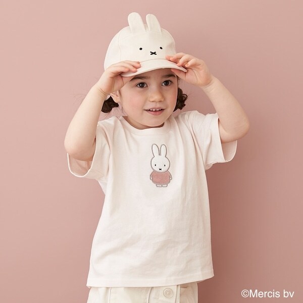 【ミッフィー】アップリケTシャツ