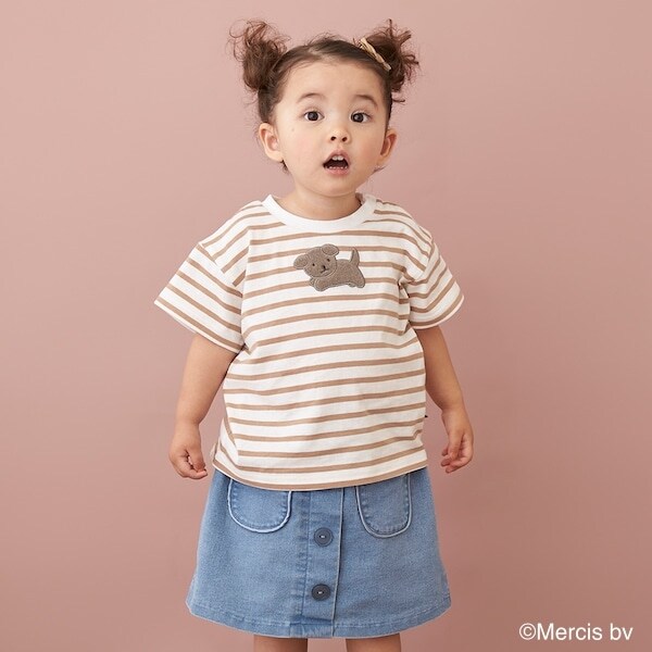 【ミッフィー】アップリケTシャツ