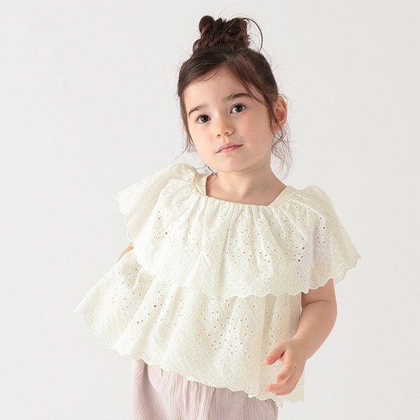 【リンク】レースティアードトップス(キッズサイズ)