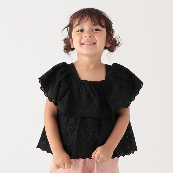 【リンク】レースティアードトップス(キッズサイズ)