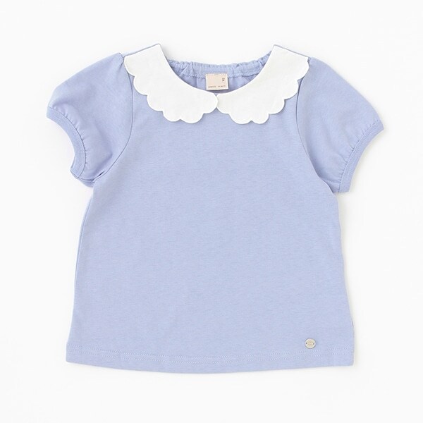 【接触冷感】衿つきTシャツ