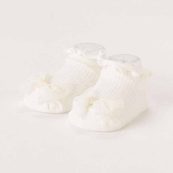 チュールリボンカップソックス