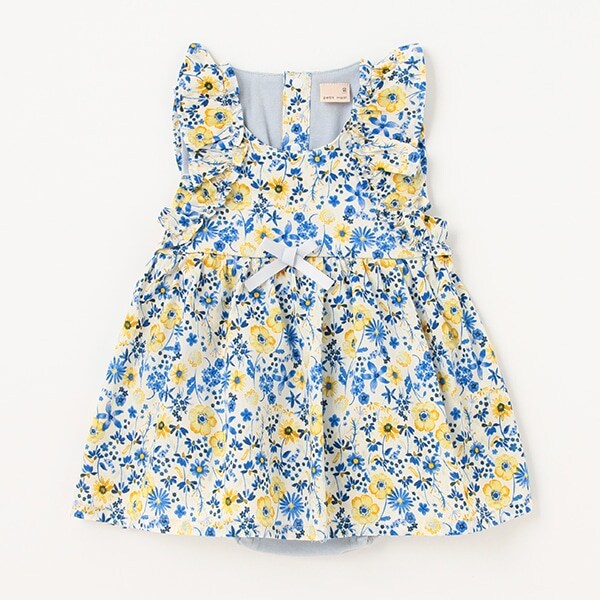 花柄OPロンパース