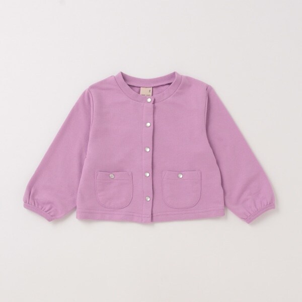 【リンク】ドットボタンカーディガン(キッズサイズ)