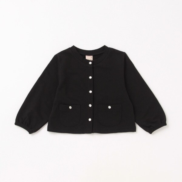 【リンク】ドットボタンカーディガン(キッズサイズ)
