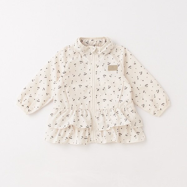 【リンク】【撥水加工】フリルウィンブレ(キッズサイズ)