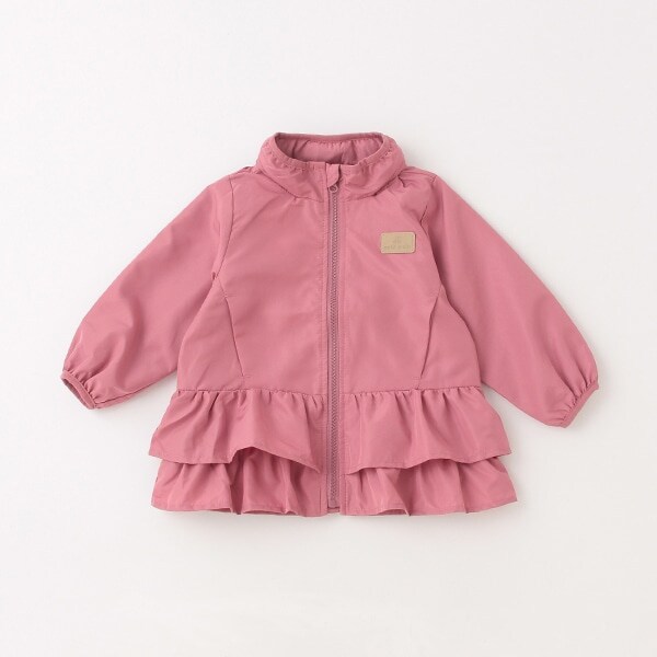 【リンク】【撥水加工】フリルウィンブレ(キッズサイズ)