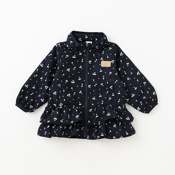 【リンク】【撥水加工】フリルウィンブレ(キッズサイズ)