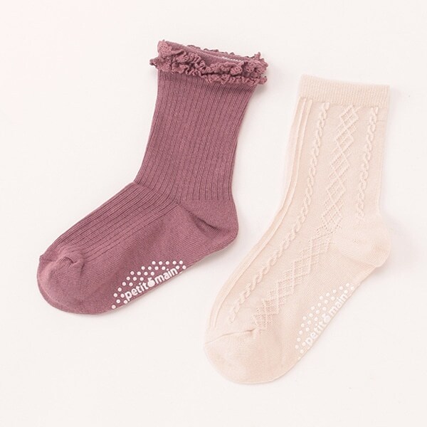 フリル/フロート2Pソックス