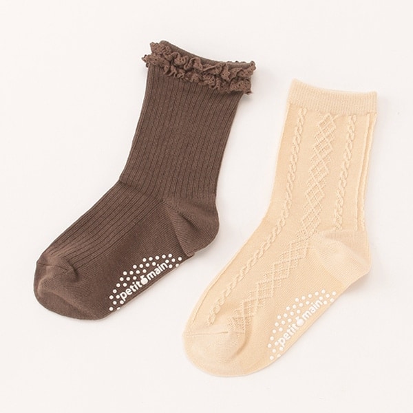 フリル/フロート2Pソックス