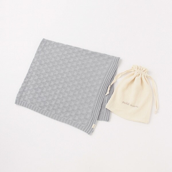 ニットブランケット