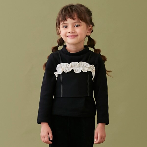 【リンク】フリルビスチェインナーセット(キッズサイズ)