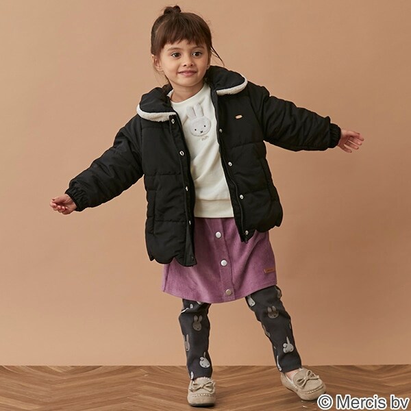 【リンク】スカラップ中綿ジャケット(キッズサイズ)