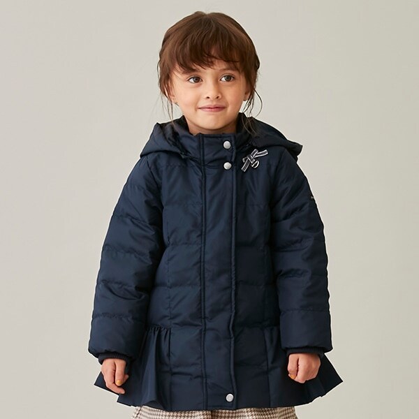 フリルロングダウン