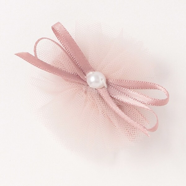 チュールヘアクリップ