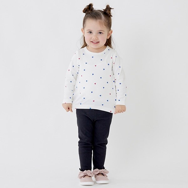 【プティプラ】GIRLS10分丈レギンス