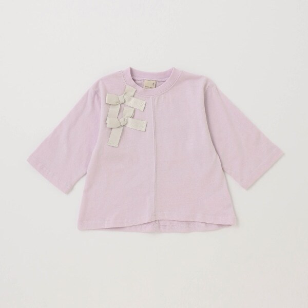 【GOOD PRICE】リボン7分丈T