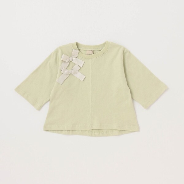 【GOOD PRICE】リボン7分丈T