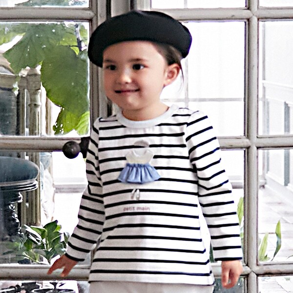 ドレスアップドール長袖Tシャツ