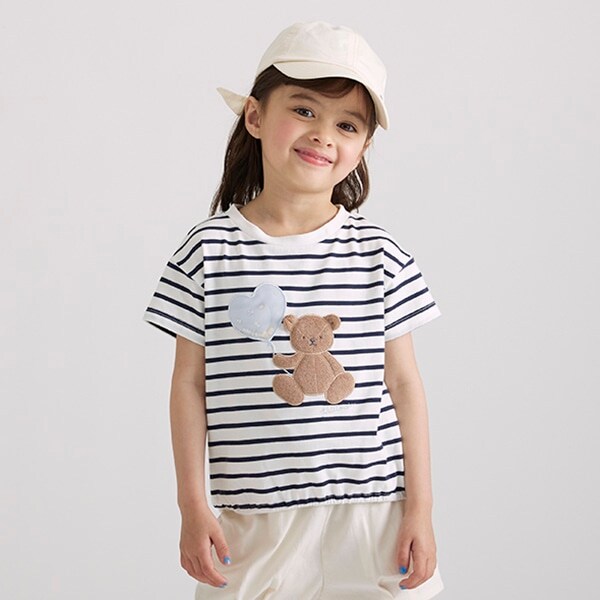 【リンク】アニマルモチーフ半袖Tシャツ(キッズサイズ)