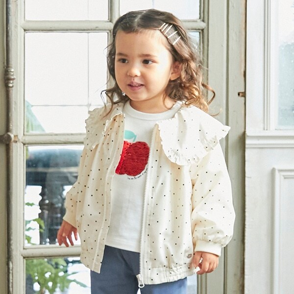 【撥水加工】ビックカラーブルゾン